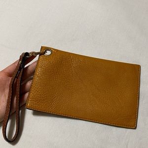 Geniune Leather Wristlet